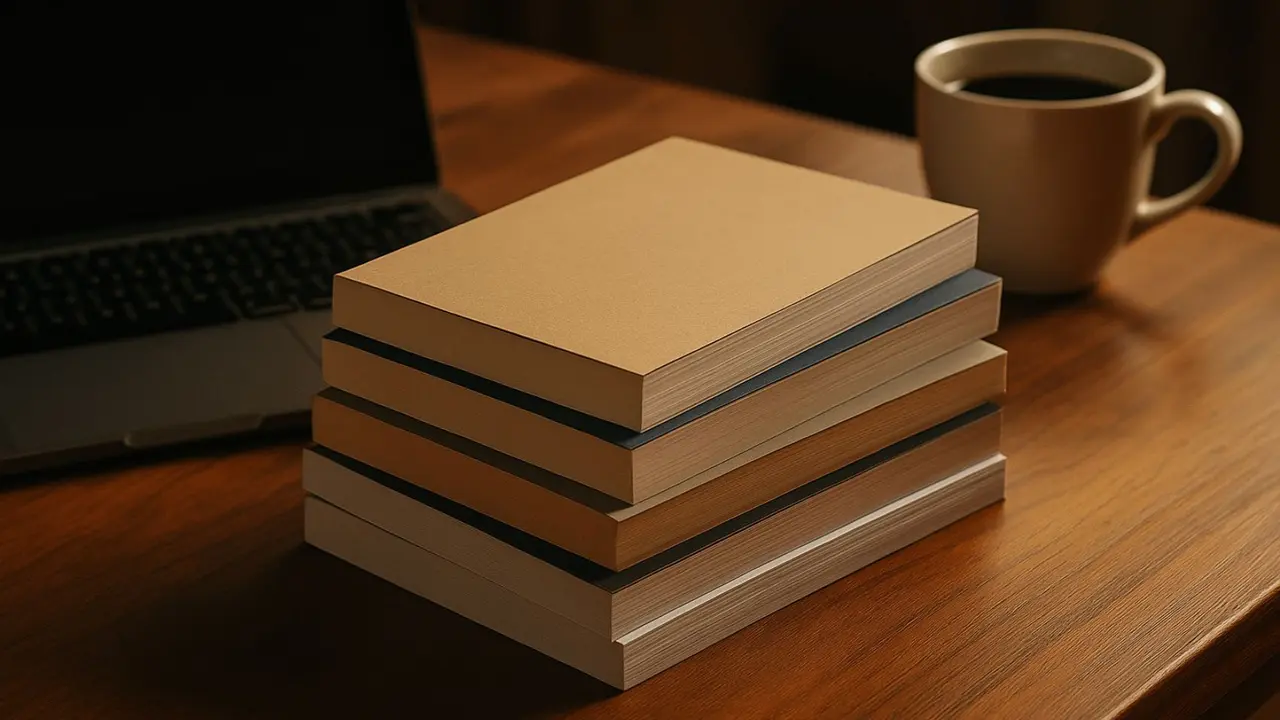 Una pila de libros junto a un caf&eacute;. / Mundiario.