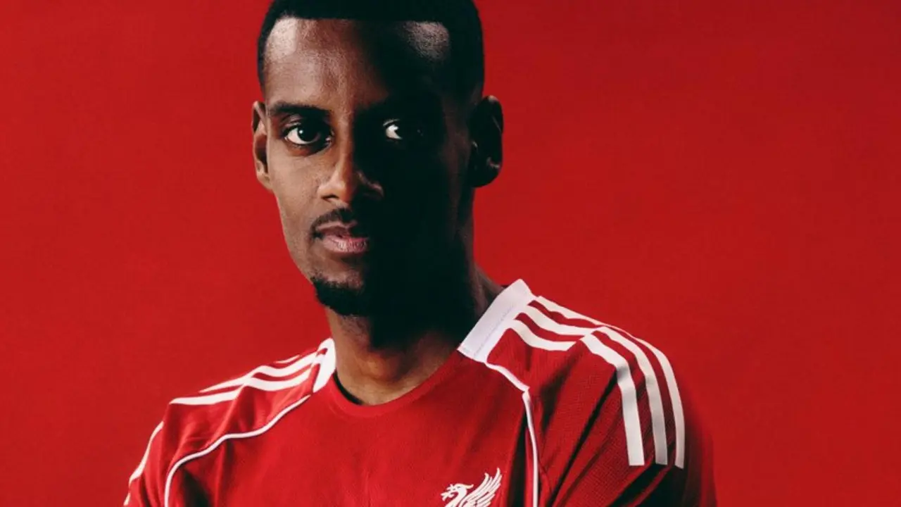 Alexander Isak. /  @lfc