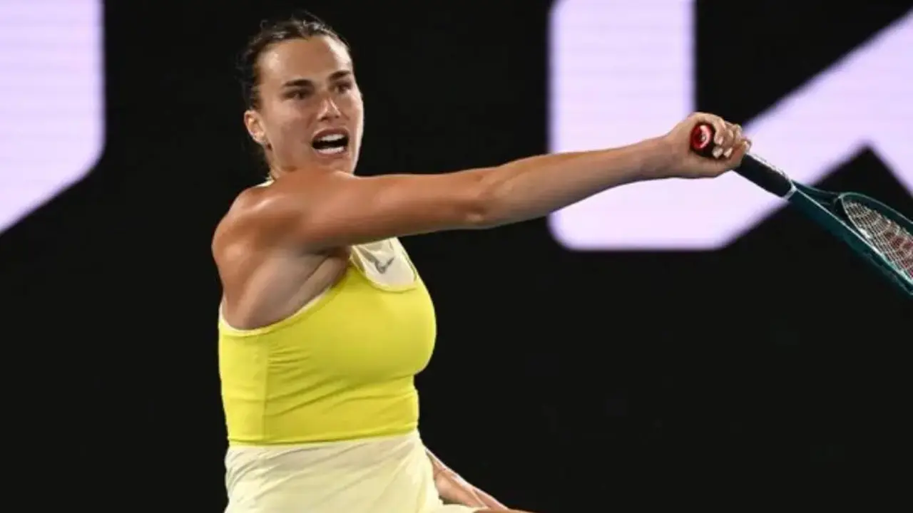 Aryna Sabalenka. /   @australianopen
