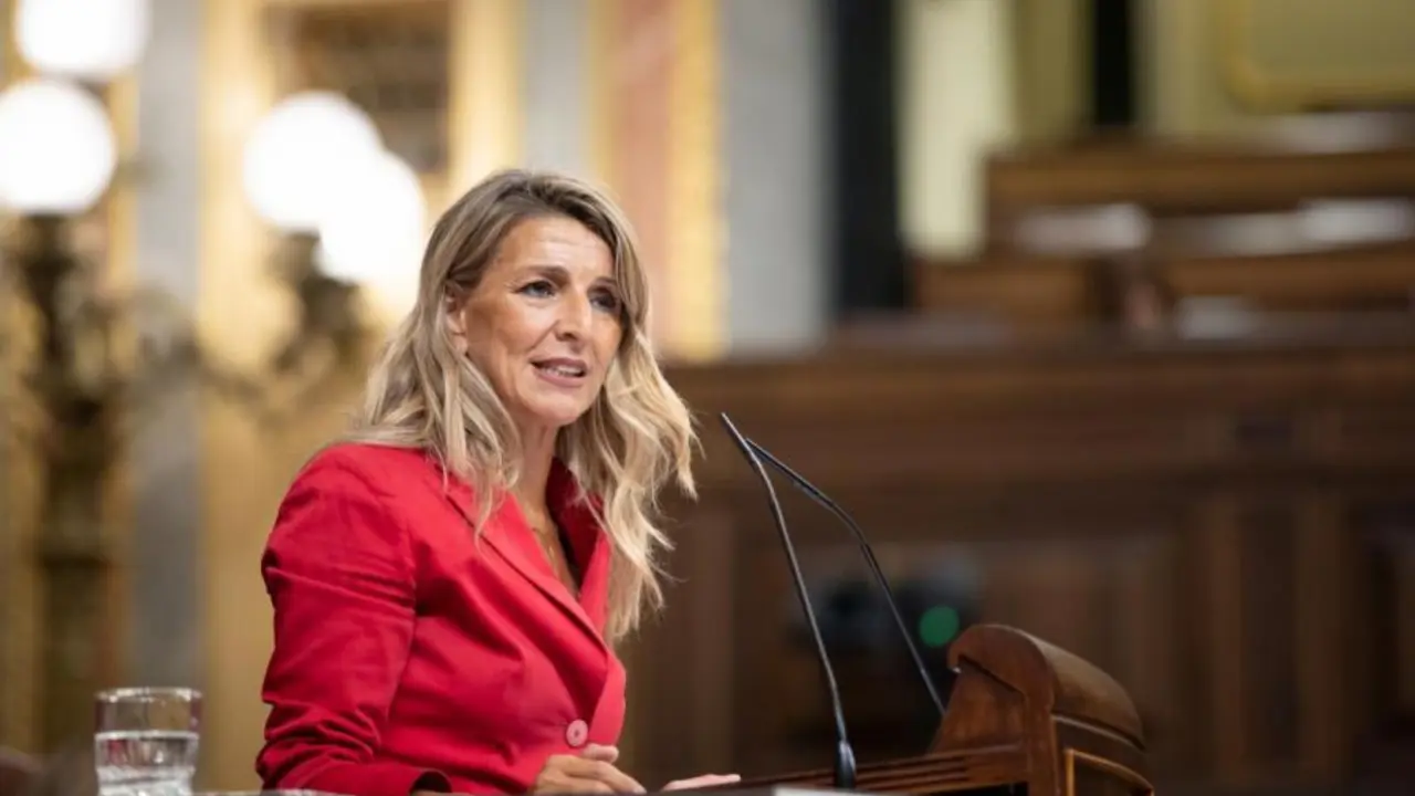 Yolanda D&iacute;az, vicepresidenta segunda, ministra de Trabajo y l&iacute;der de Sumar. / Congreso