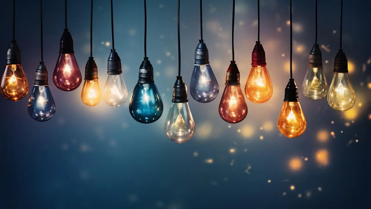 Bombillas luminosas, se&ntilde;al de ideas. / RR SS.