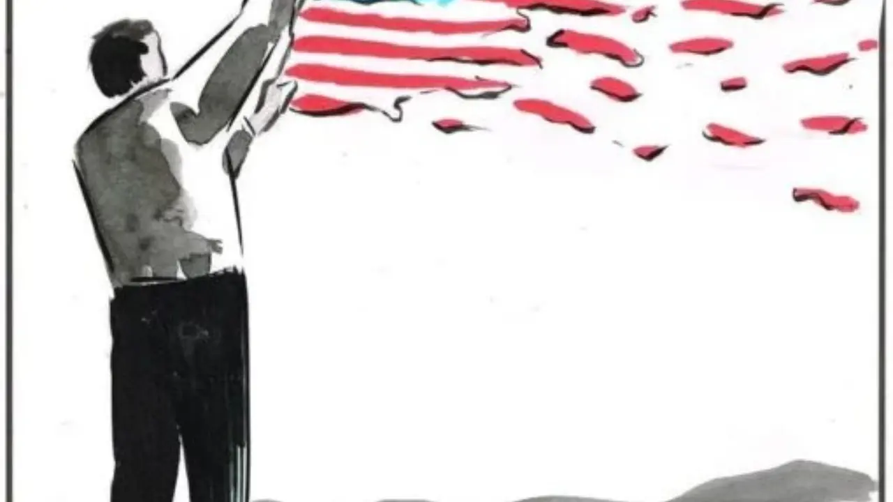 El ocaso imperial. / El Roto
