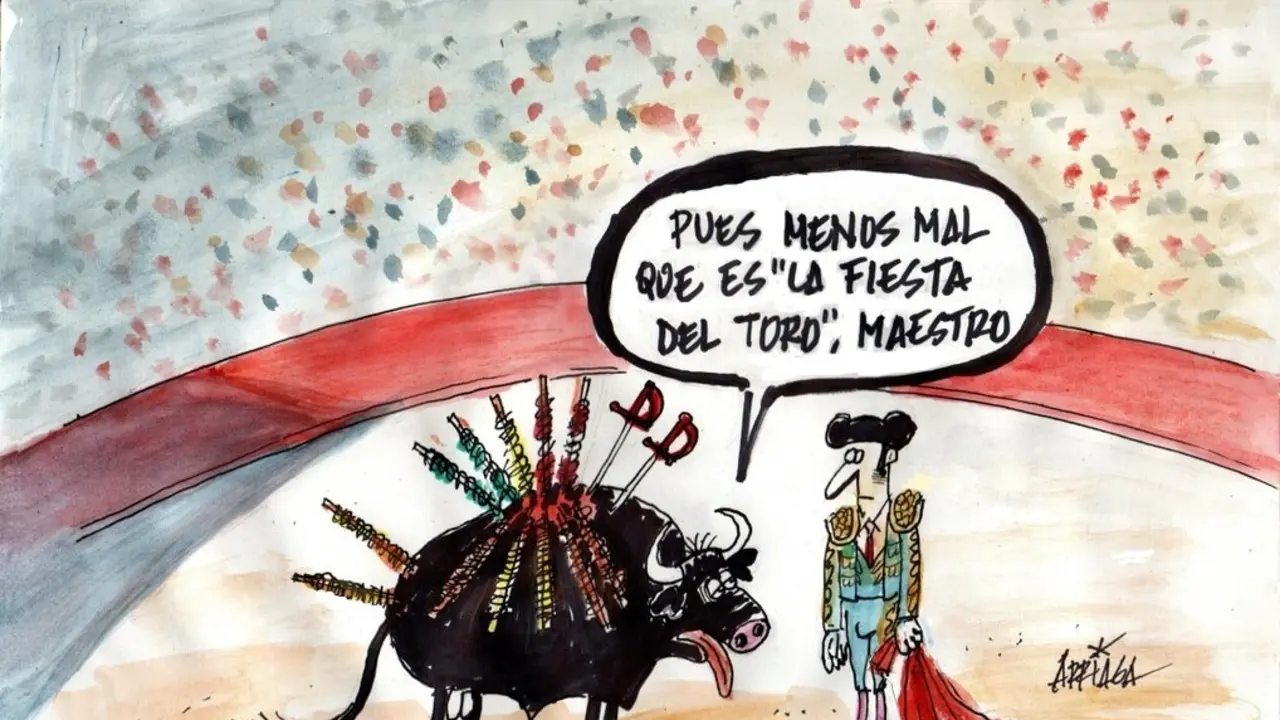 La fiesta. / Manuel Arriaga.