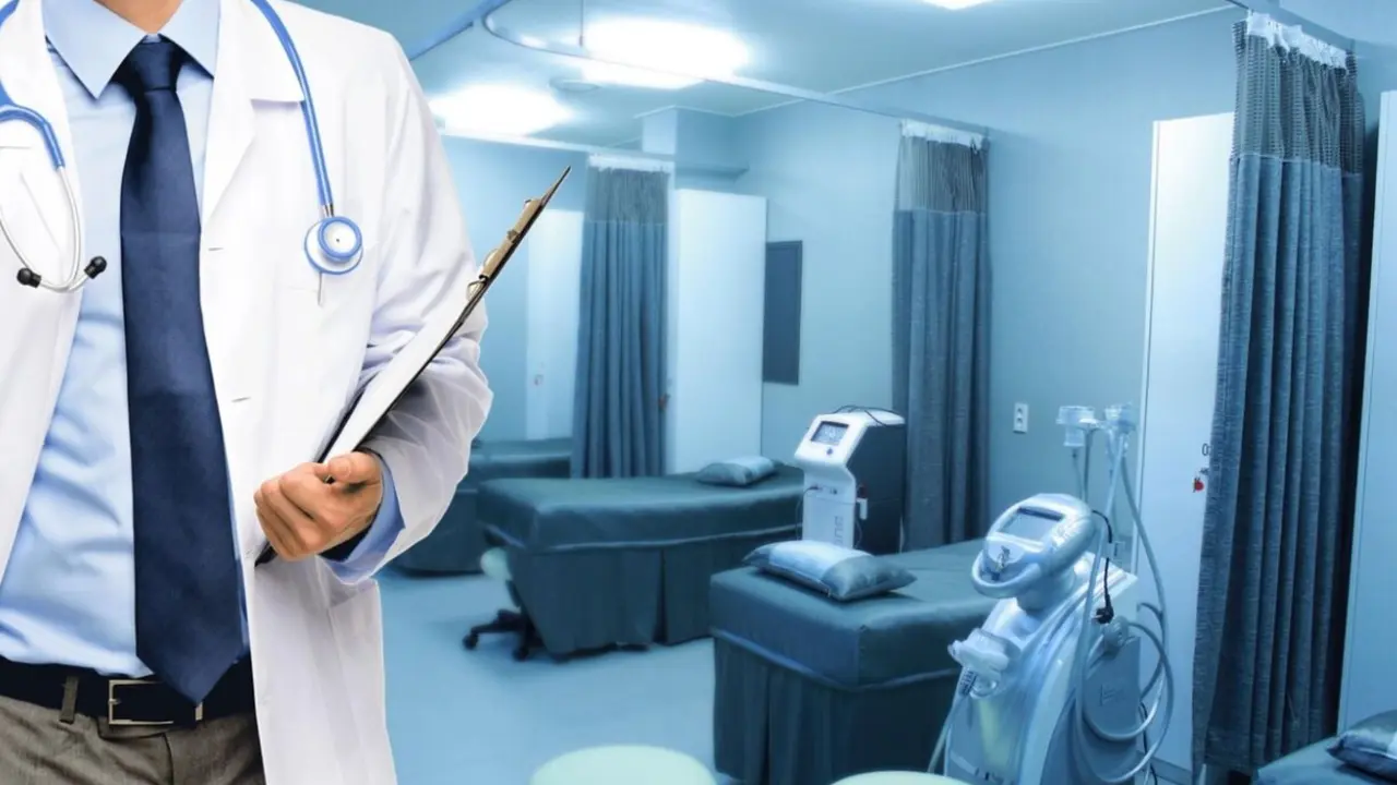Un m&eacute;dico en un hospital. / Cedida.