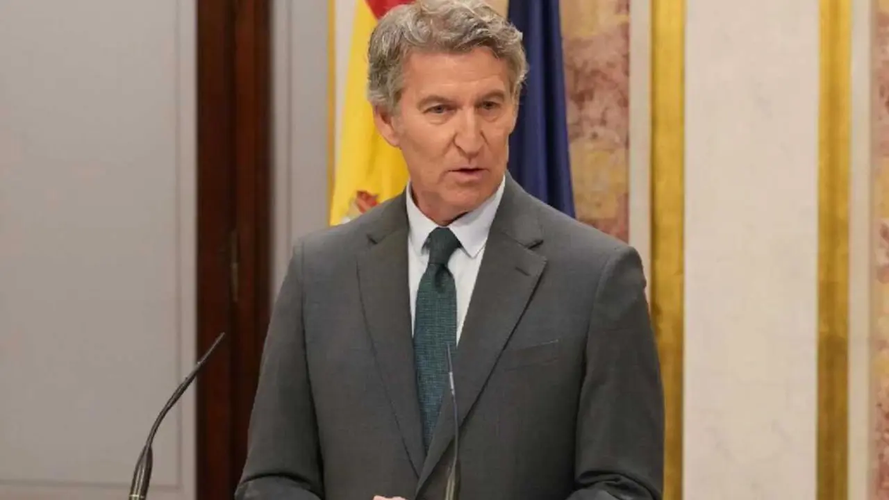 Alberto N&uacute;&ntilde;ez Feij&oacute;o, l&iacute;der del PP. / @NunezFeijoo