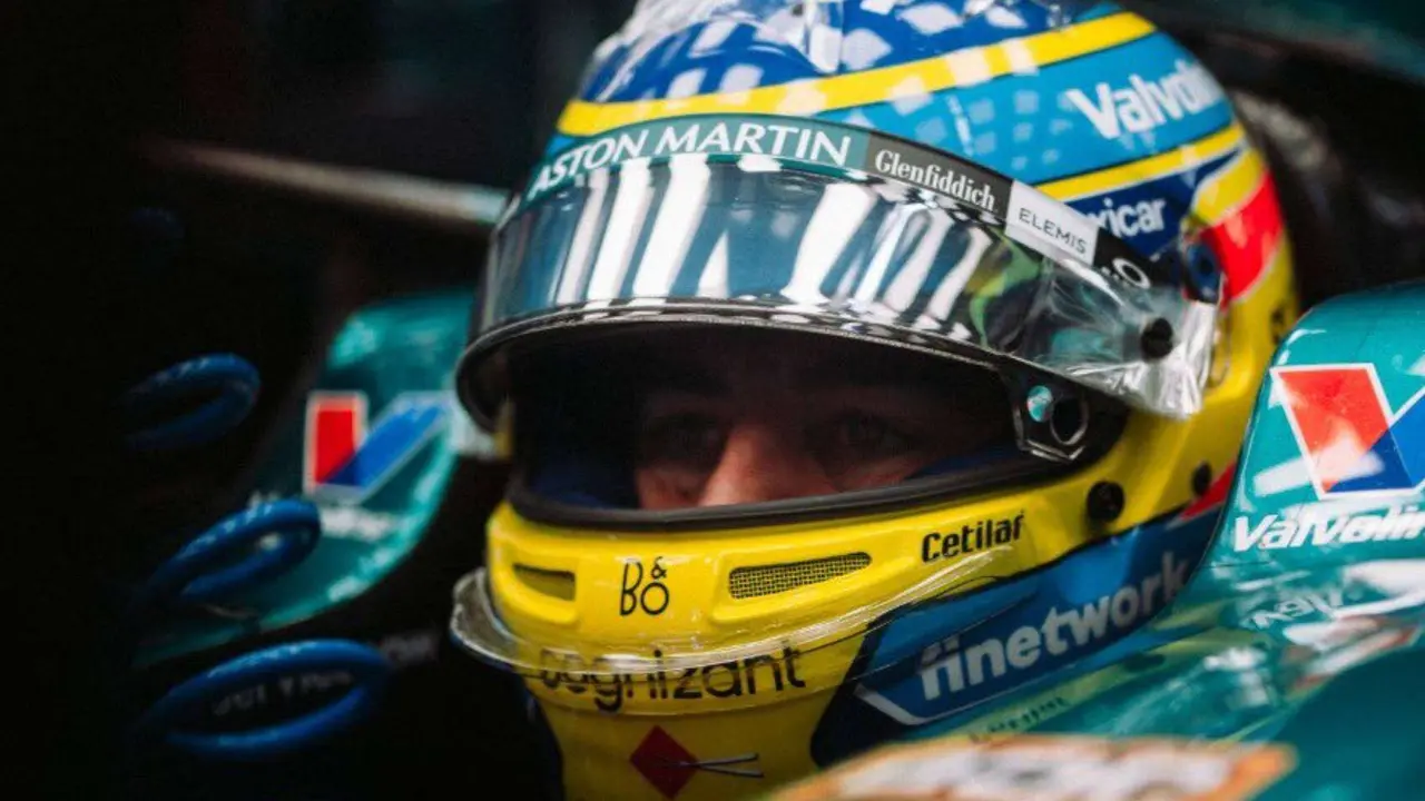 Fernando Alonso, piloto de Aston Martin. / @astonmartinf1
