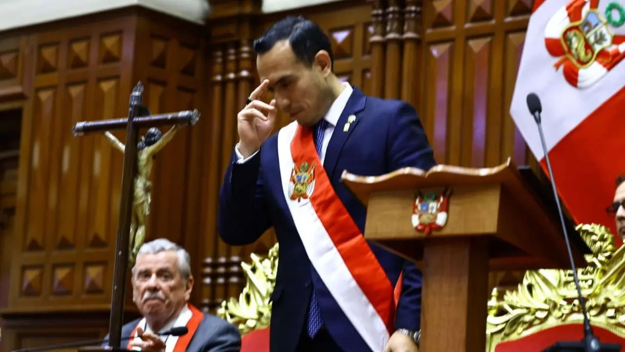 Jos&eacute; Jer&iacute;, expresidente de Per&uacute;. / @congresoperu