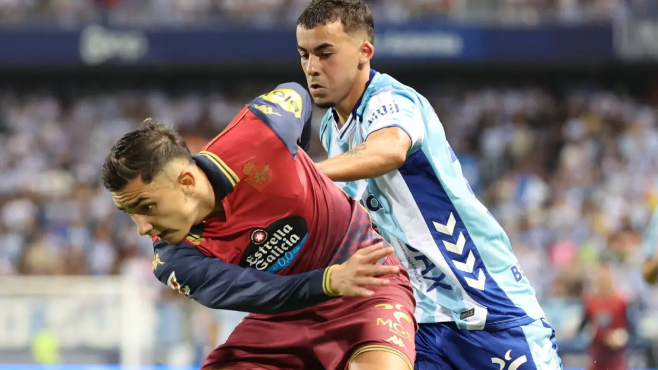 Yeremay jug&oacute; un flojo partido en M&aacute;laga. / RCD