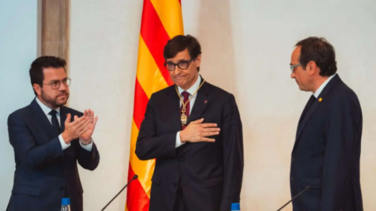 Salvador Illa es investido como president de la Generalitat de Catalu&ntilde;a. / X @govern