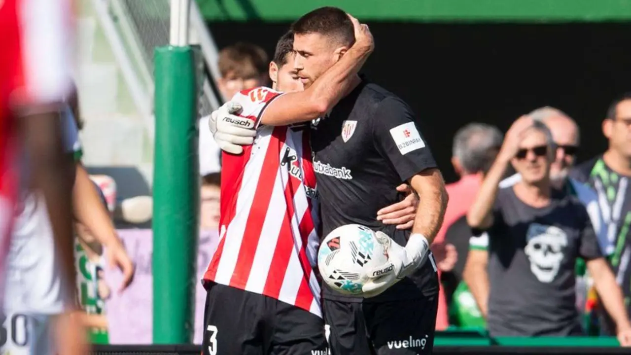 Unai Sim&oacute;n, portero del Athletic. /  @athleticclub