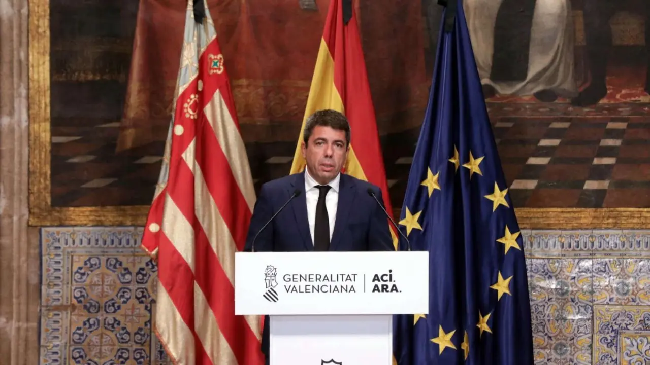 Carlos Maz&oacute;n, presidente de la Comunidad Valenciana. / Generalitat Valenciana