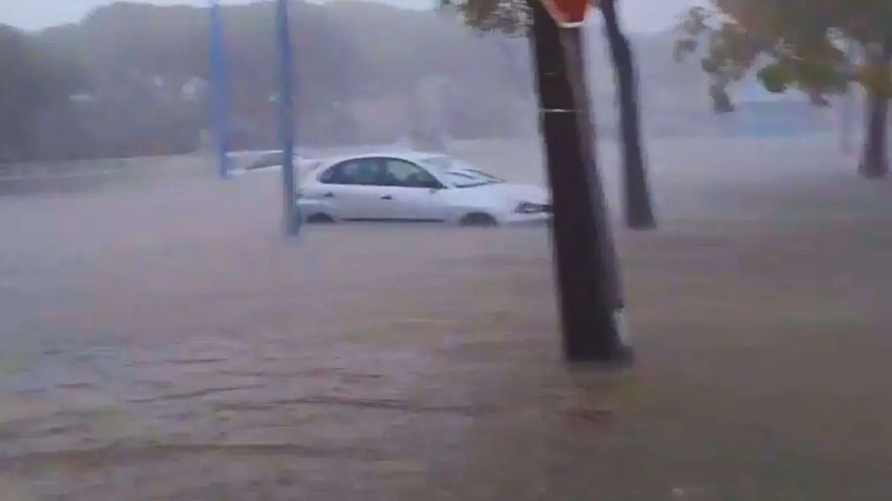 Precipitaciones en Huelva. / RR SS.