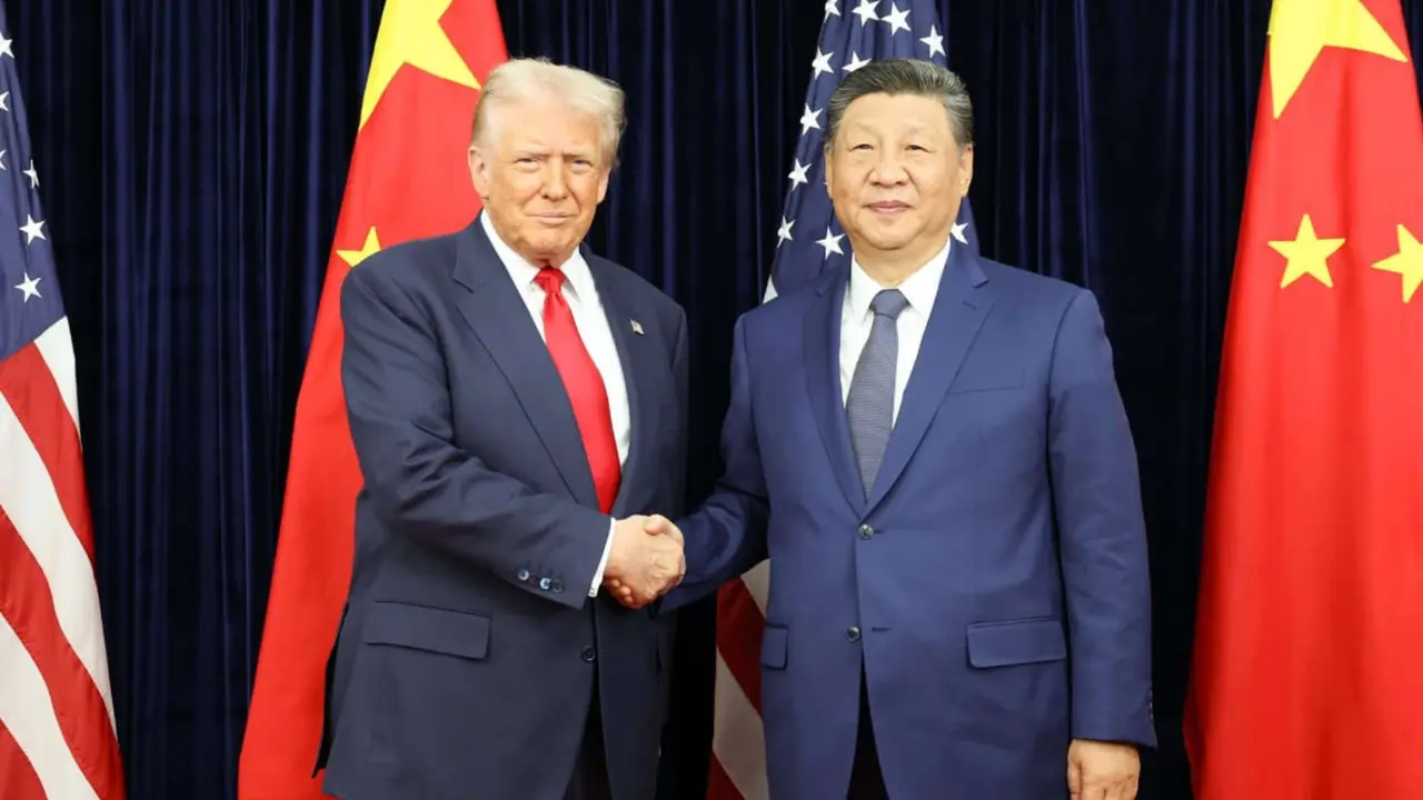 Donald Trump, presidente de EE UU y Xi Jinping, mandatario de China. / Ministerio de Relaciones Exteriores de China