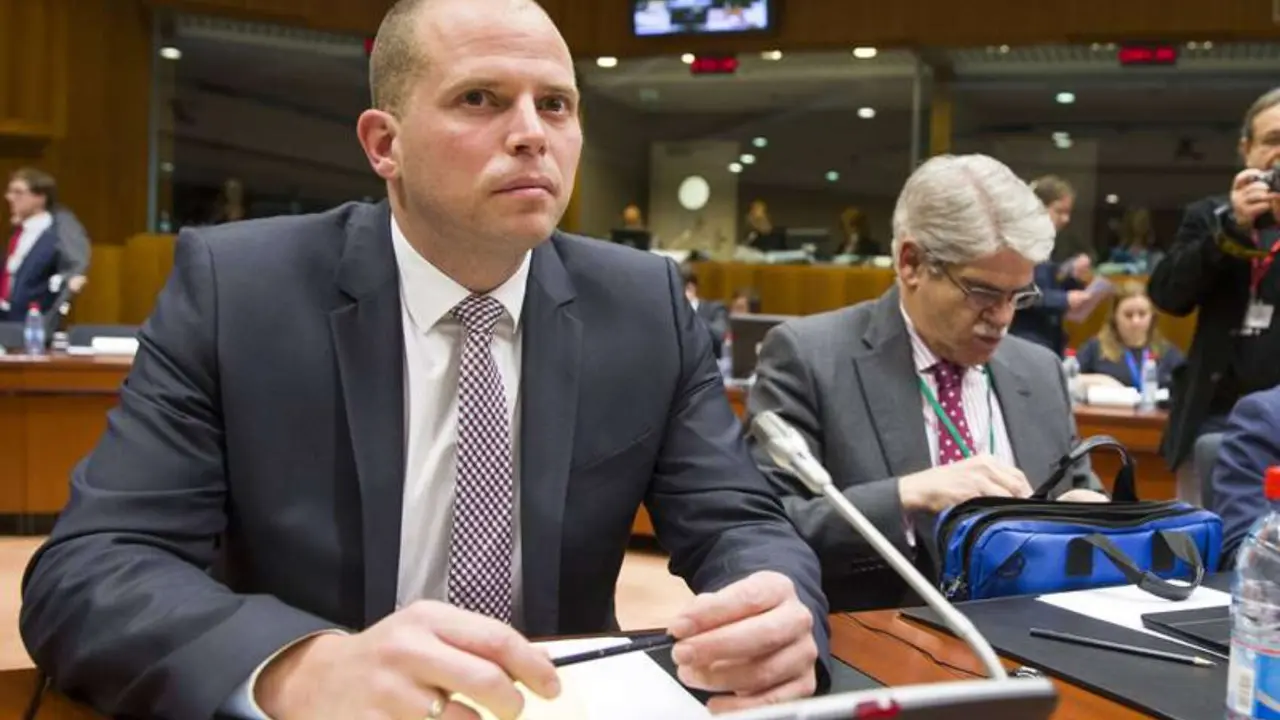 Theo Francken, ministro de Defensa de B&eacute;lgica. / Consejo Europeo