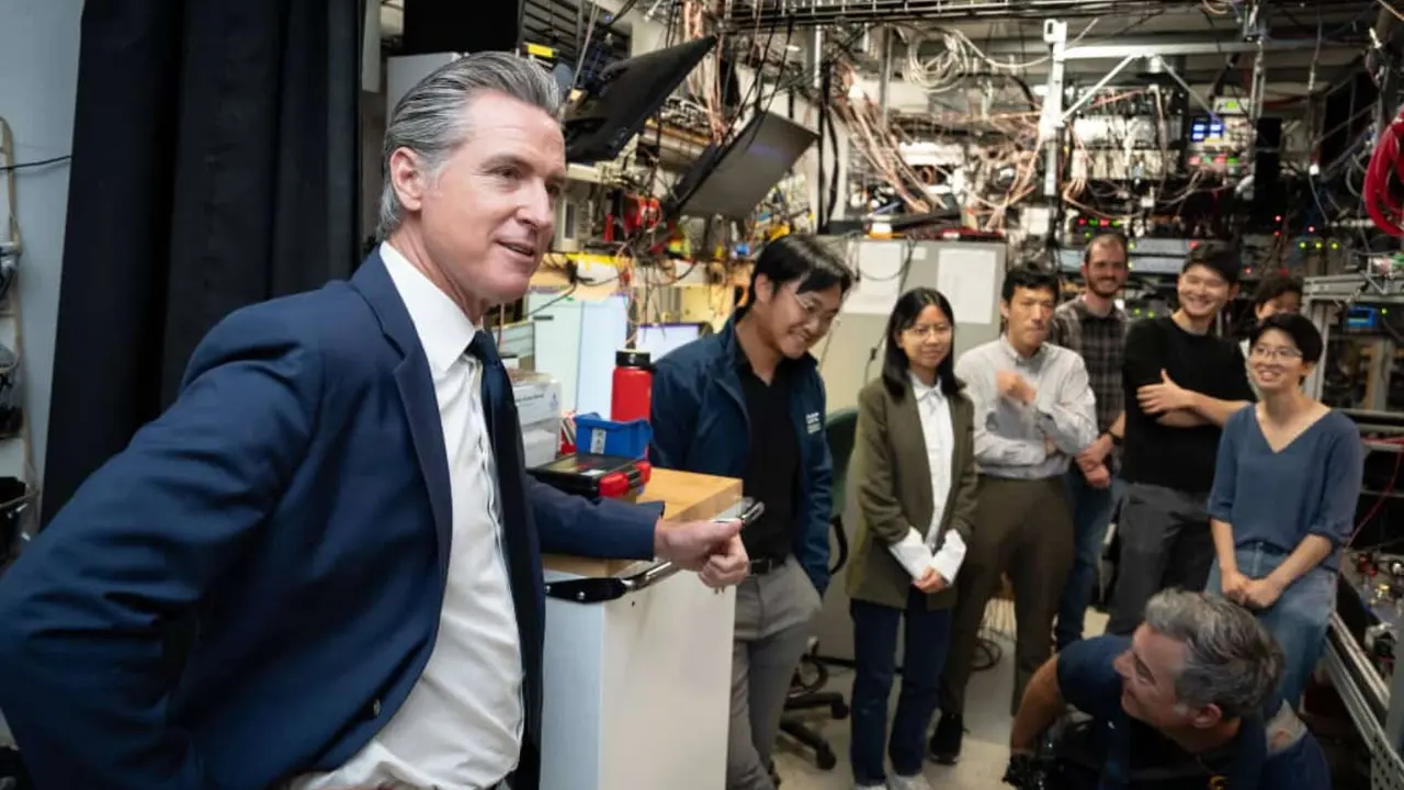 Gavin Newsom, gobernador de California. / @CAgovernor