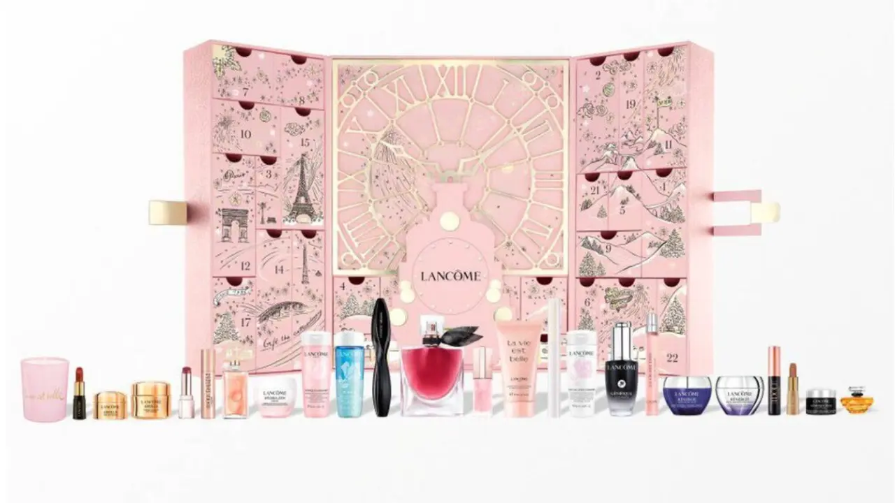 Calendario de adviento, Lancome.com.