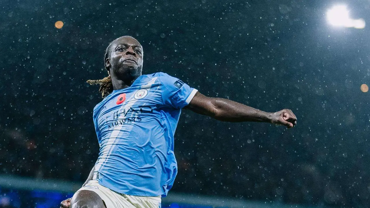 J&eacute;r&eacute;my Doku, jugador del Manchester City. /  @mancity
