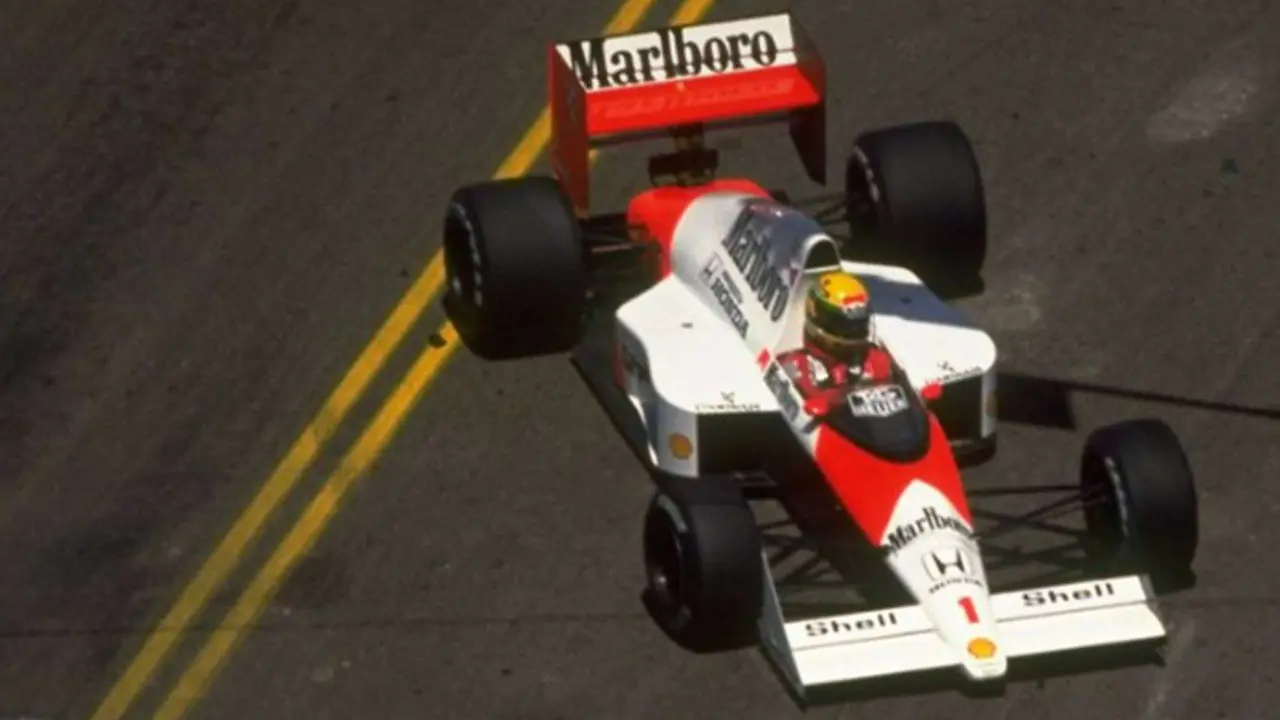 Coche de Ayrton Senna. / @ayrtonsenna