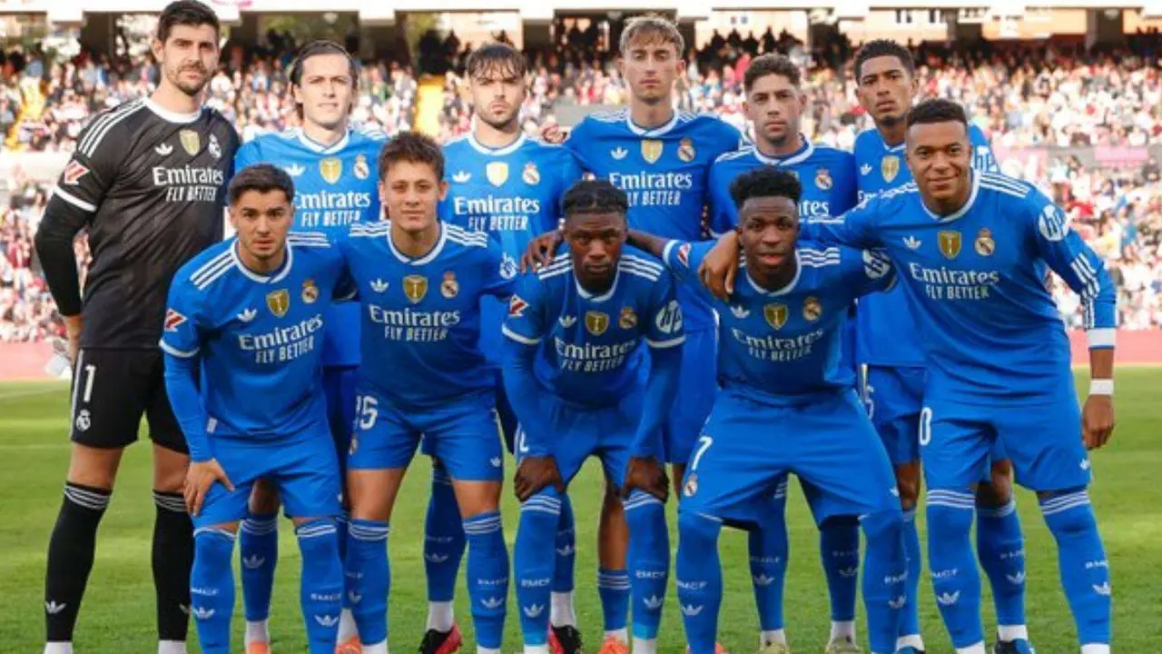 El once del Real Madrid que se enfrent&oacute; al Rayo Vallecano. /  @realmadrid