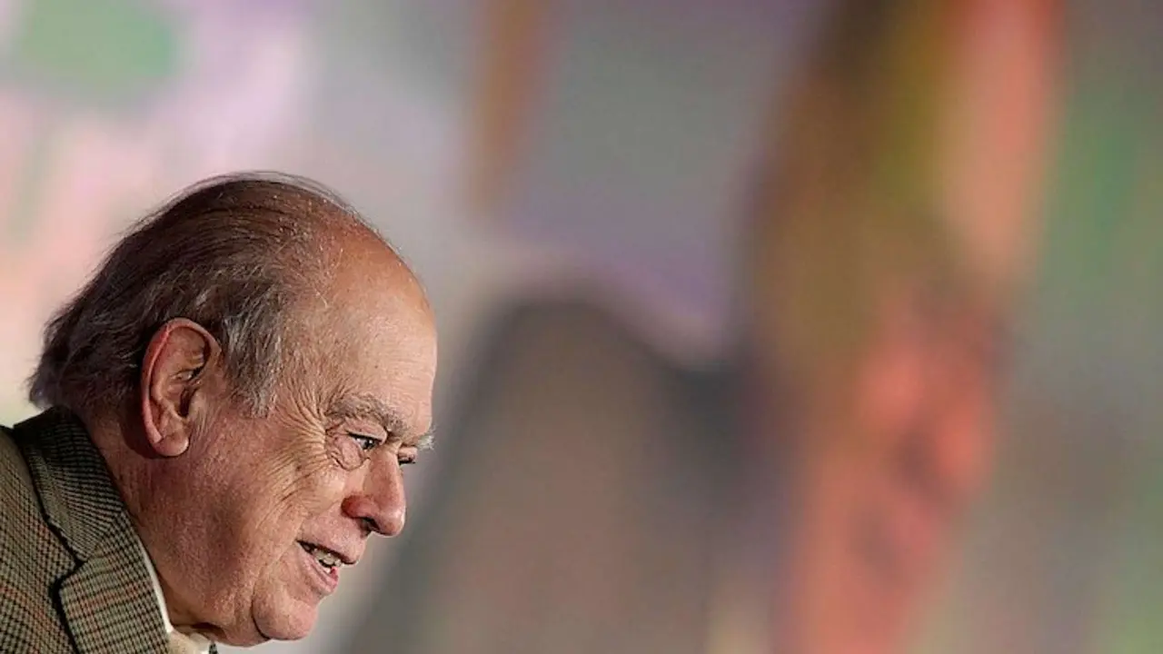 Jordi Pujol, en un Congreso de Democr&aacute;tica de Catalu&ntilde;a en 2012. / CDC - Jordi Play - Wikimedia Commons