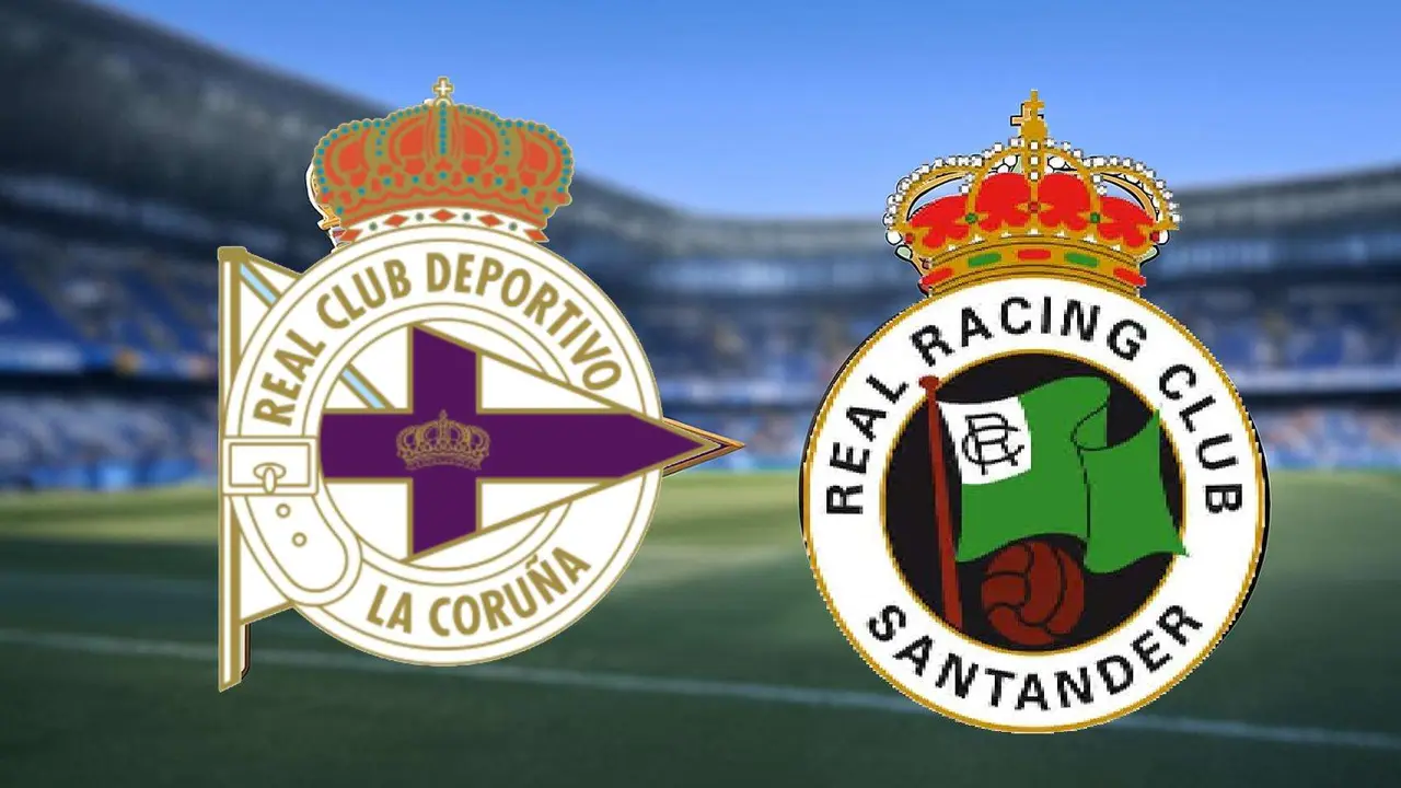 Escudos del Deportivo y el Racing de Santander. / Mundiario