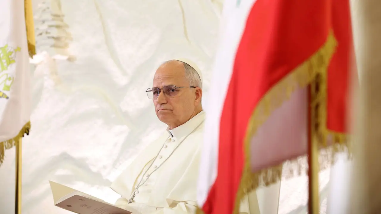 El Papa Le&oacute;n XIV. / Presidencia del L&iacute;bano