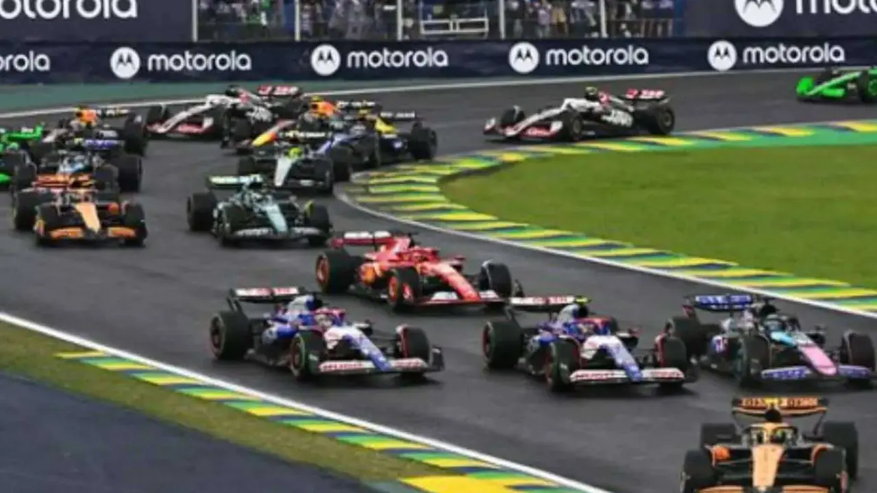 Imagen de una carrera de la F&oacute;rmula 1. / @f1