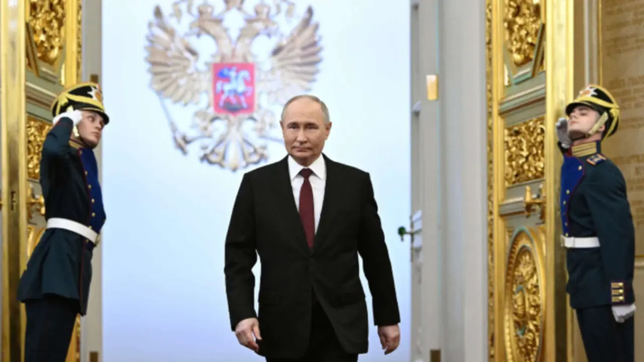 Vladimir Putin, presidente de Rusia en su investidura. / RR.SS
