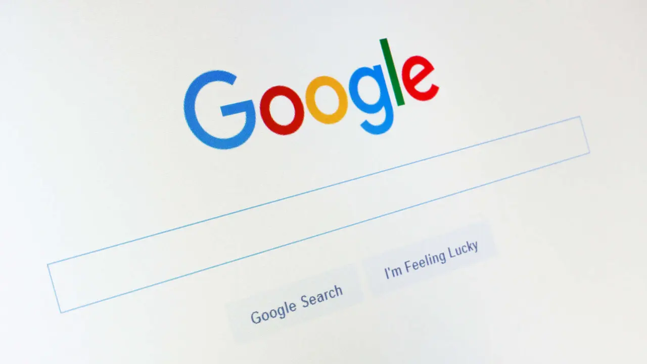 Buscador de Google. / RR. SS.