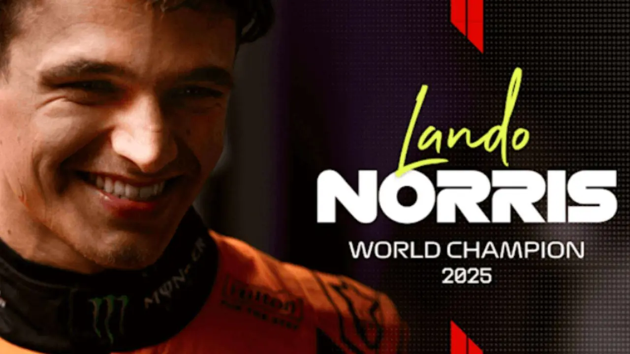 Lando Norris, campe&oacute;n de la F1 2025. /  www.formula1.com