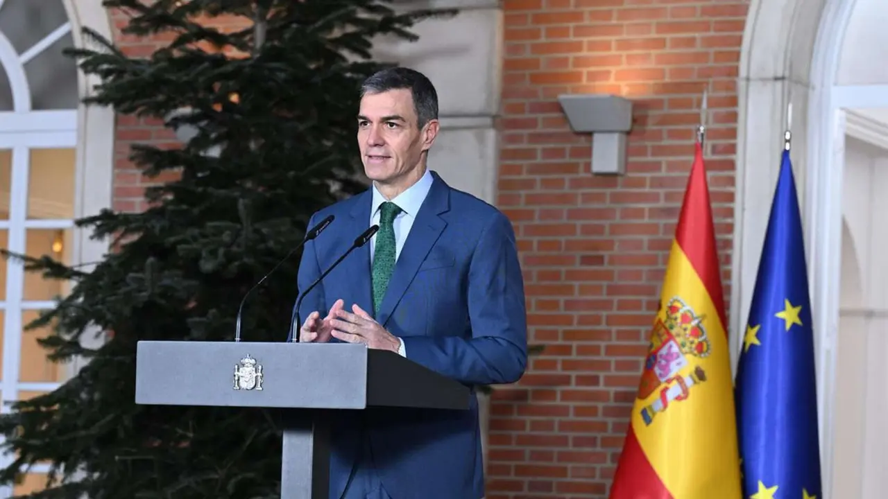 Pedro S&aacute;nchez, presidente del Gobierno en La Moncloa. / La Moncloa