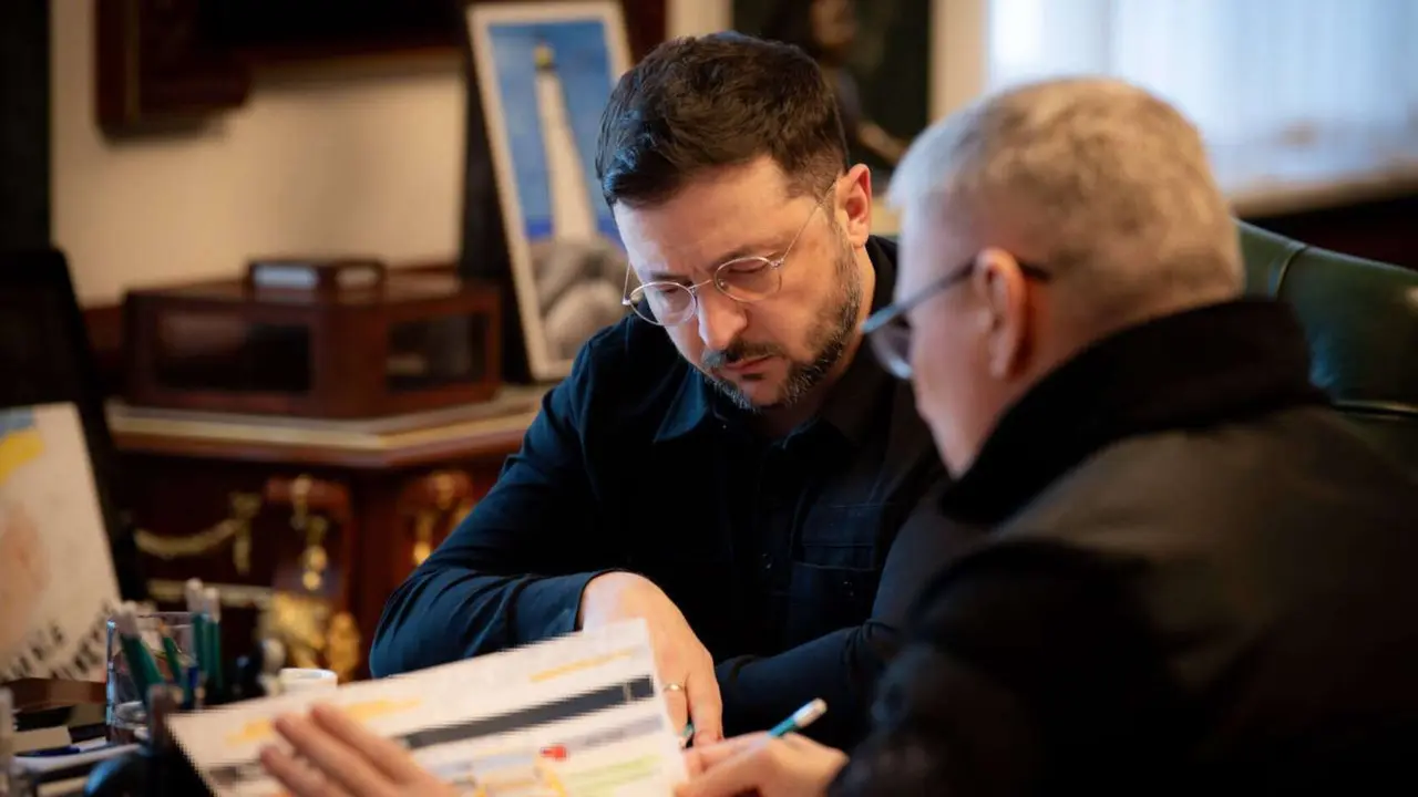 Volod&iacute;mir Zelenski, presidente de Ucrania. / @ZelenskyyUa