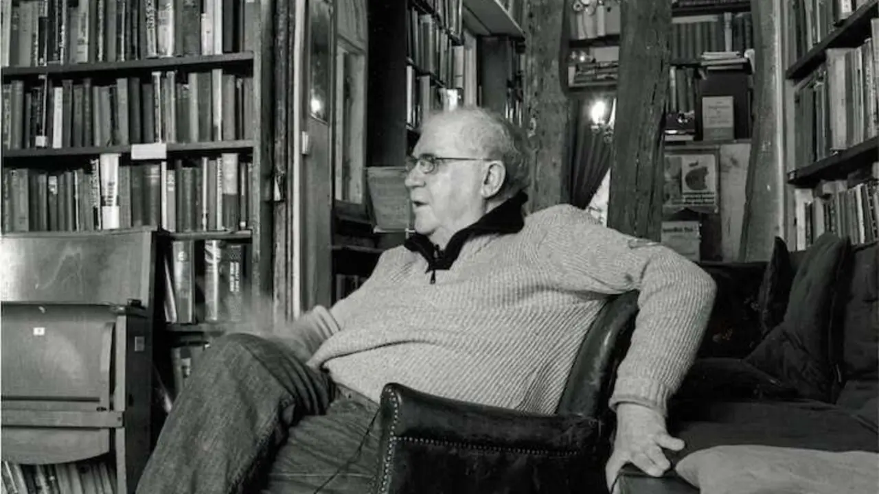 Ram&oacute;n Chao, na librar&iacute;a Shakespeare and C&ordm; de Par&iacute;s (2012). / MONCHO PAZ