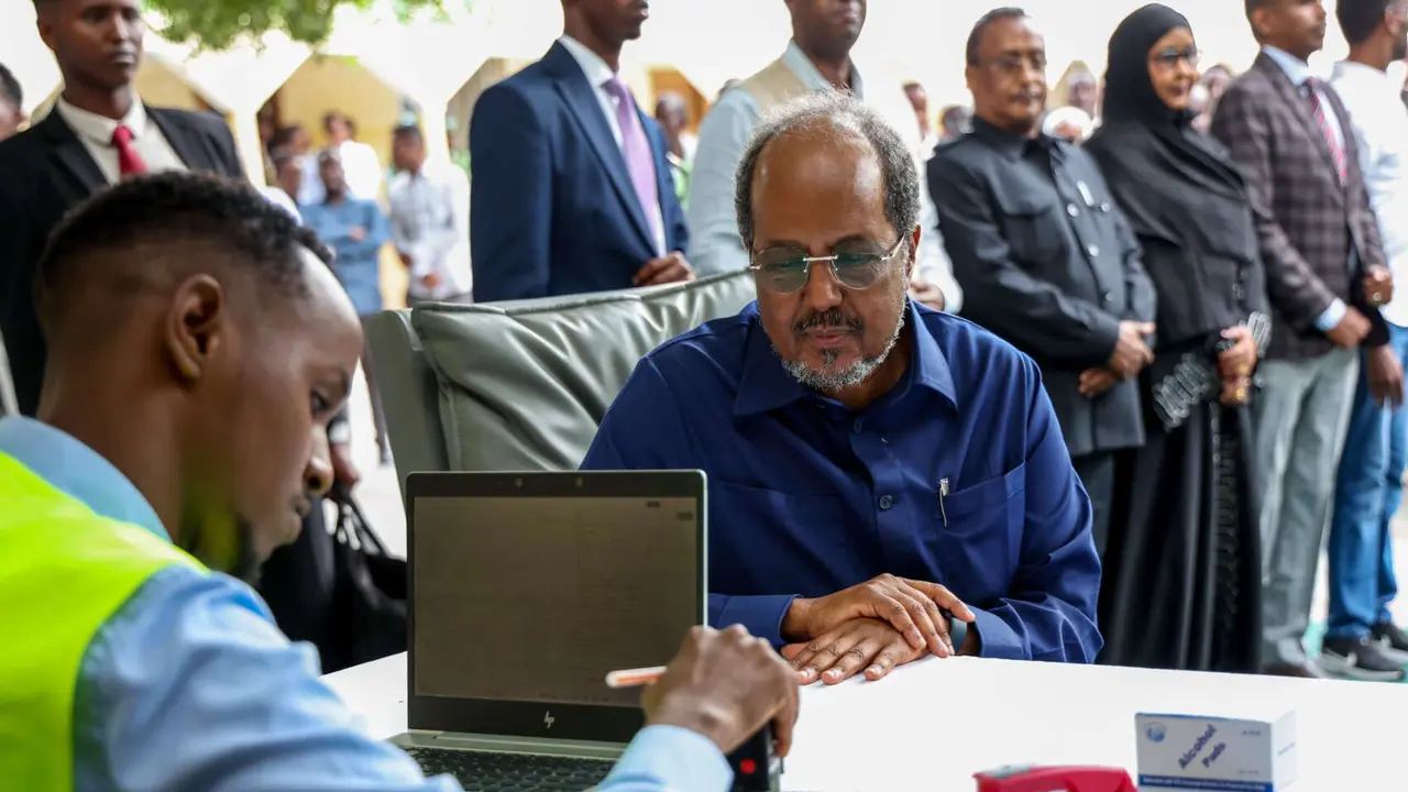 Hassan Sheikh Mohamud, presidente de Somalia. /  Facebook