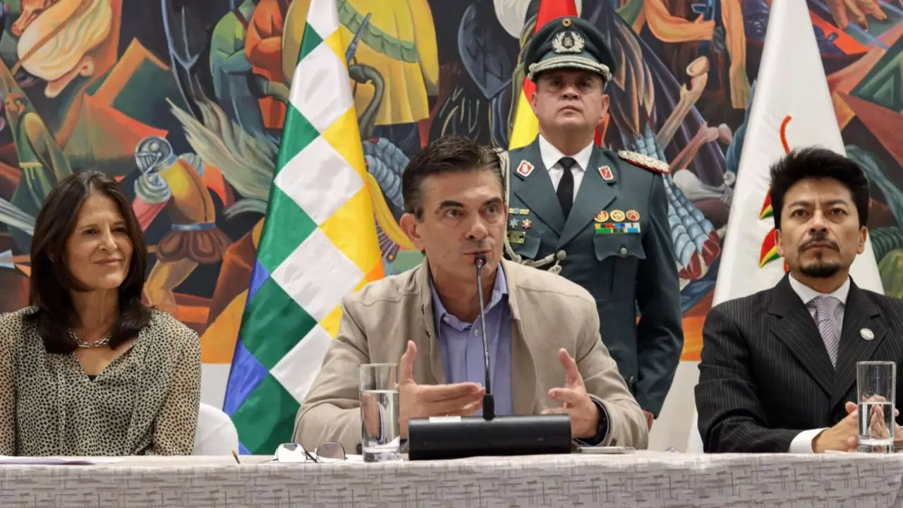 Rodrigo Paz Pereira, presidente de Bolivia. / @ofiprebo