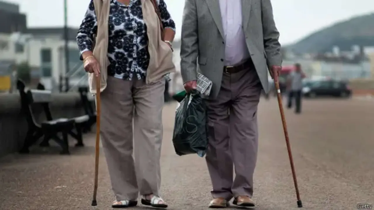 Dos ancianos. / RR. SS.