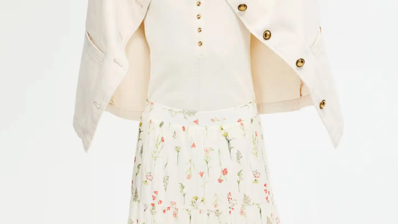 Maxi falda boho, H&M.com.