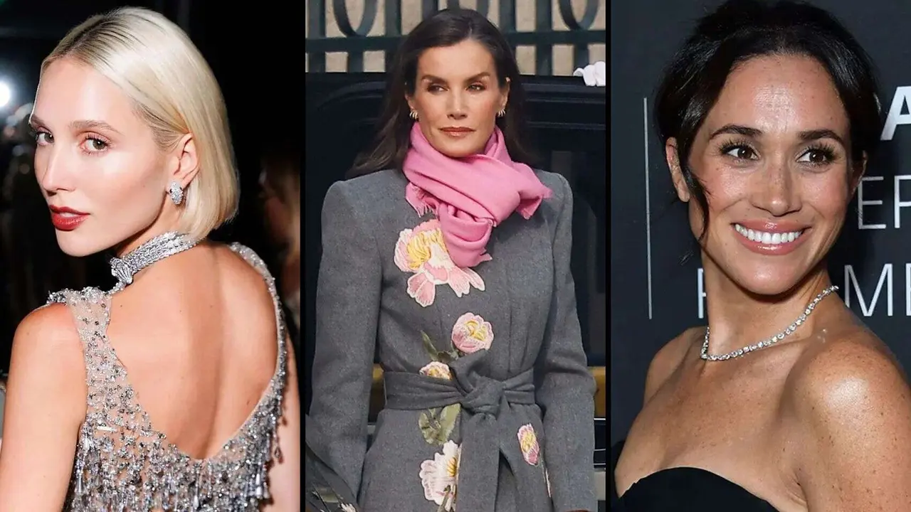 Princesa Olympia de Grecia, Reina Letizia y Meghan Markle, duquesa de Sussex. / RR SS.