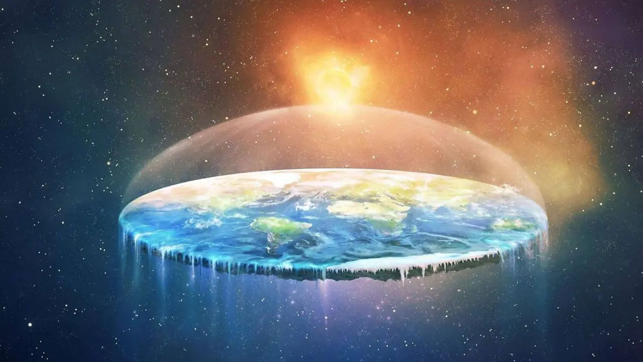 C&oacute;mo se ver&iacute;a la Tierra si fuera plana. / iStock.