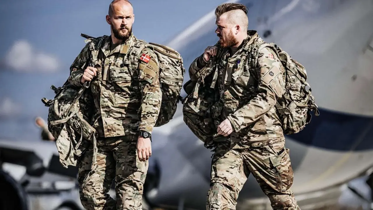 Militares de Dinamarca bajo mandato de la OTAN. / @NATO