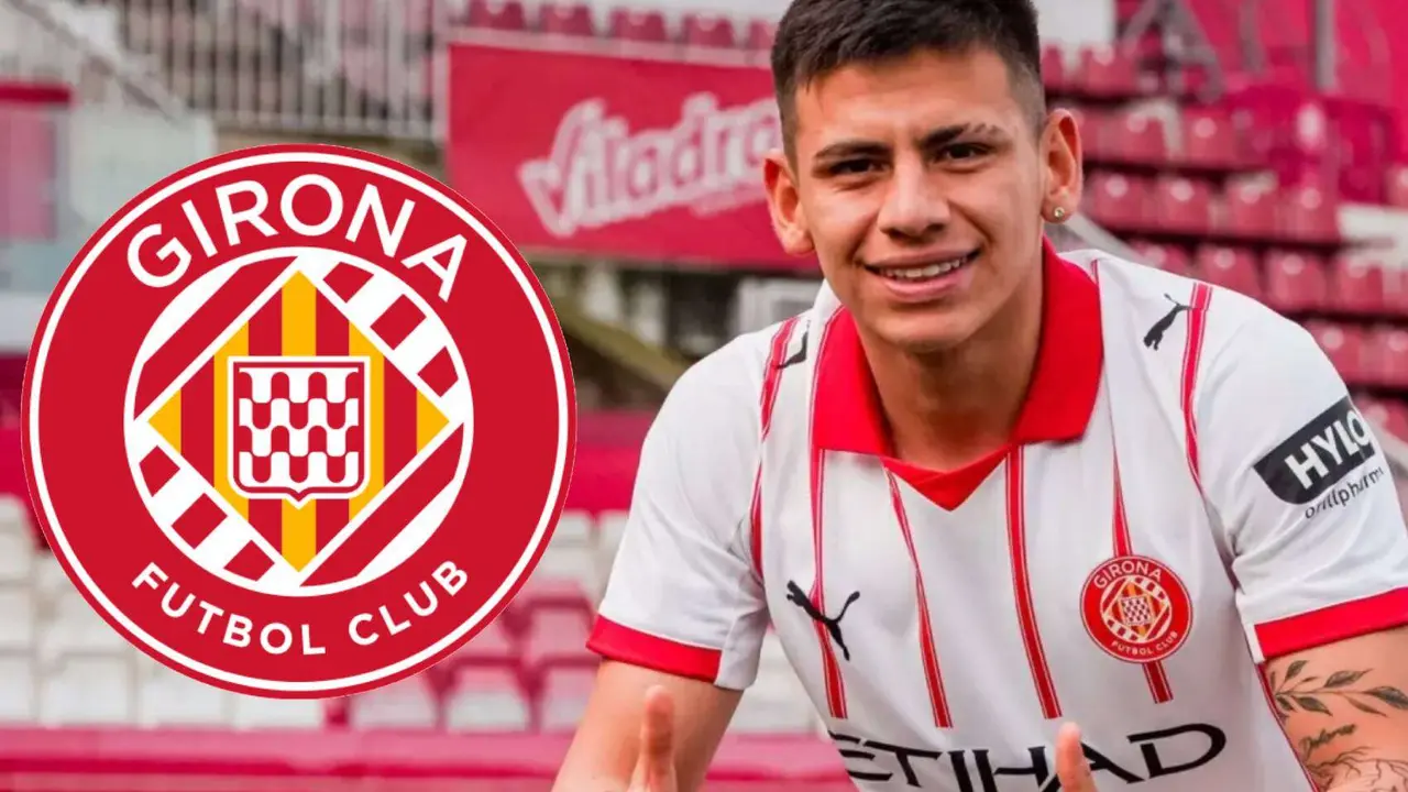 Claudio Echeverri. / @gironafc