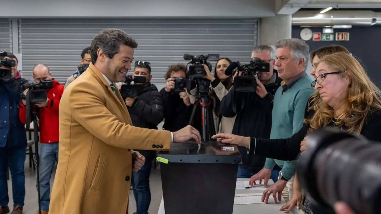 Andr&eacute; Ventura, l&iacute;der de Chega y candidato presidencial en Portugal. / @AndreCVentura