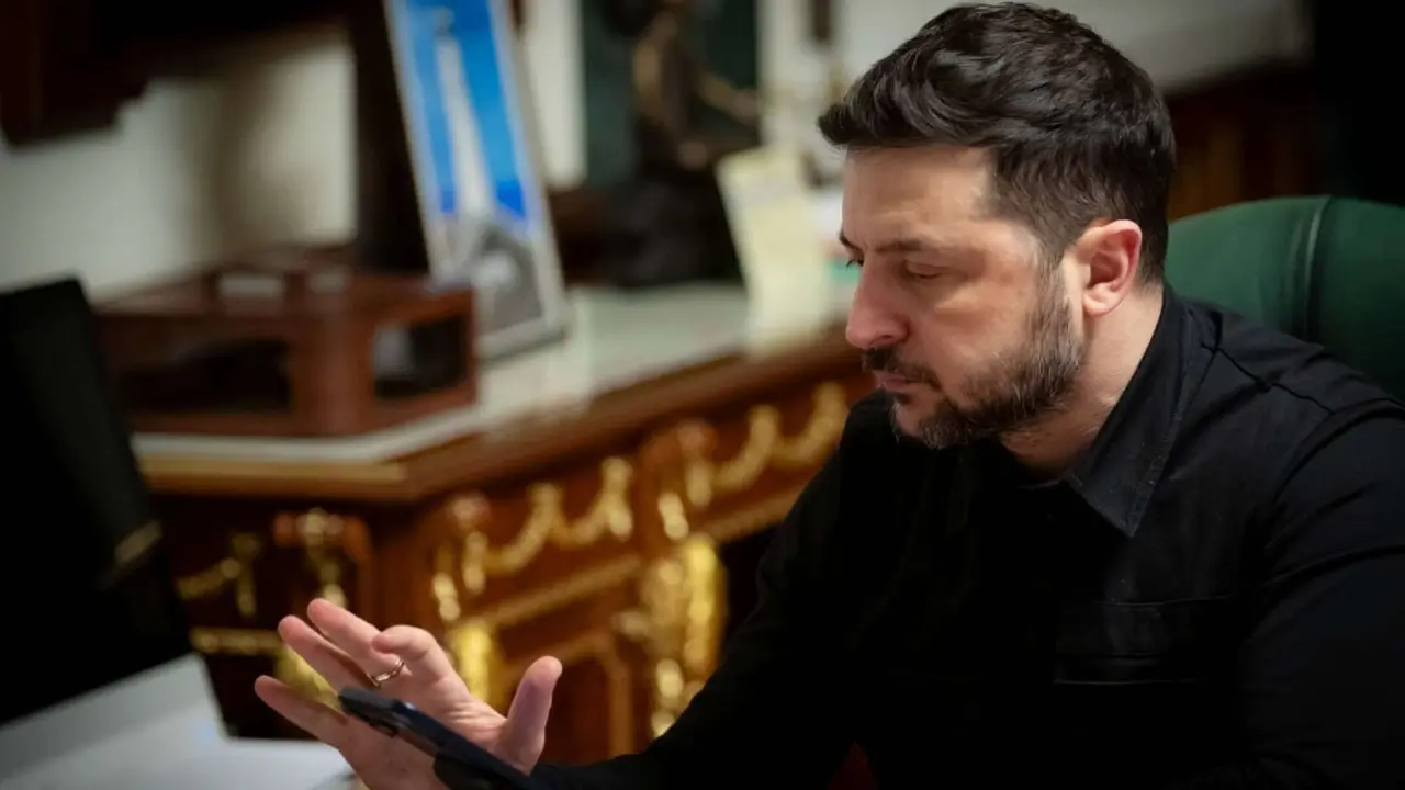 Volod&iacute;mir Zelenski, presidente de Ucrania. / @ZelenskyyUa