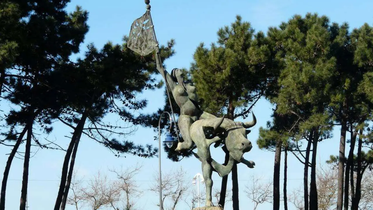 El rapto de Europa en Vigo.