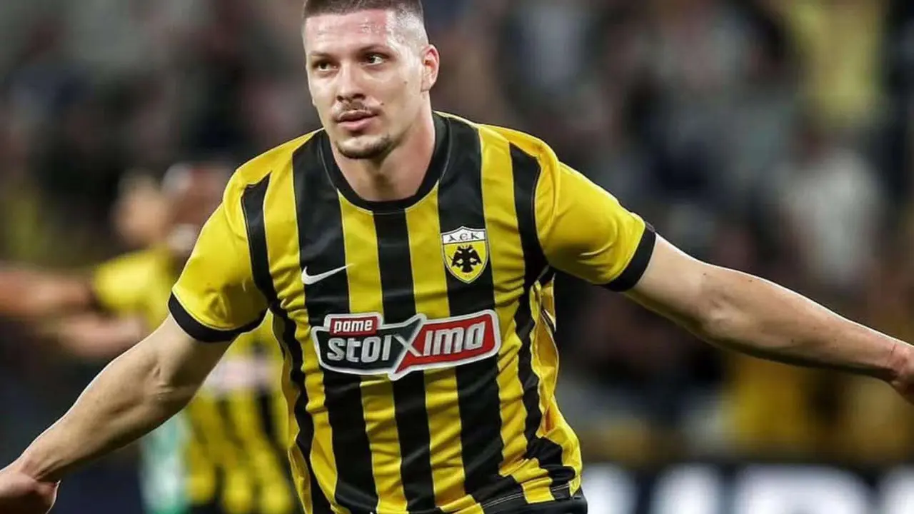 Luka Jovic. /  Instagram: lukajovic