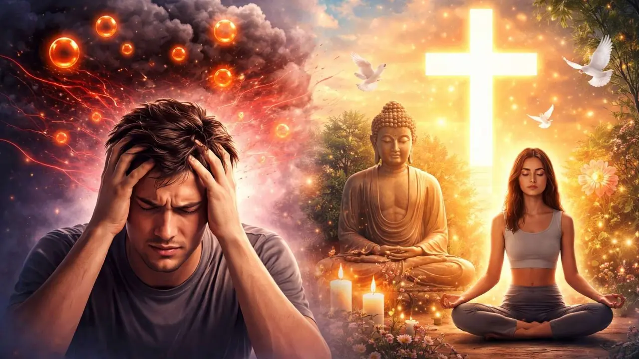 Estr&eacute;s y serenidad espiritual. / IA.