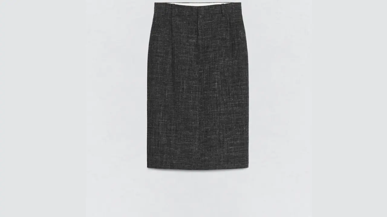 Falda tubo, Zara.com.