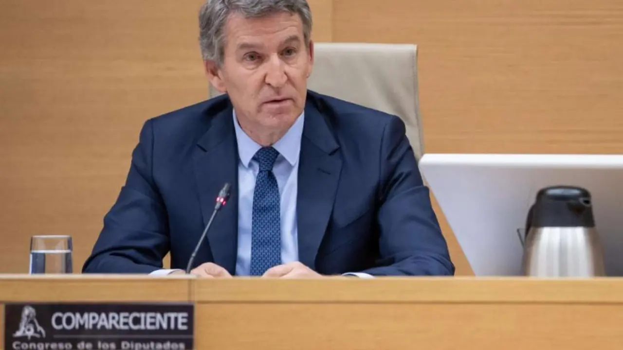 Alberto N&uacute;&ntilde;ez Feij&oacute;o, l&iacute;der del PP en la comisi&oacute;n de la dana. / Congreso