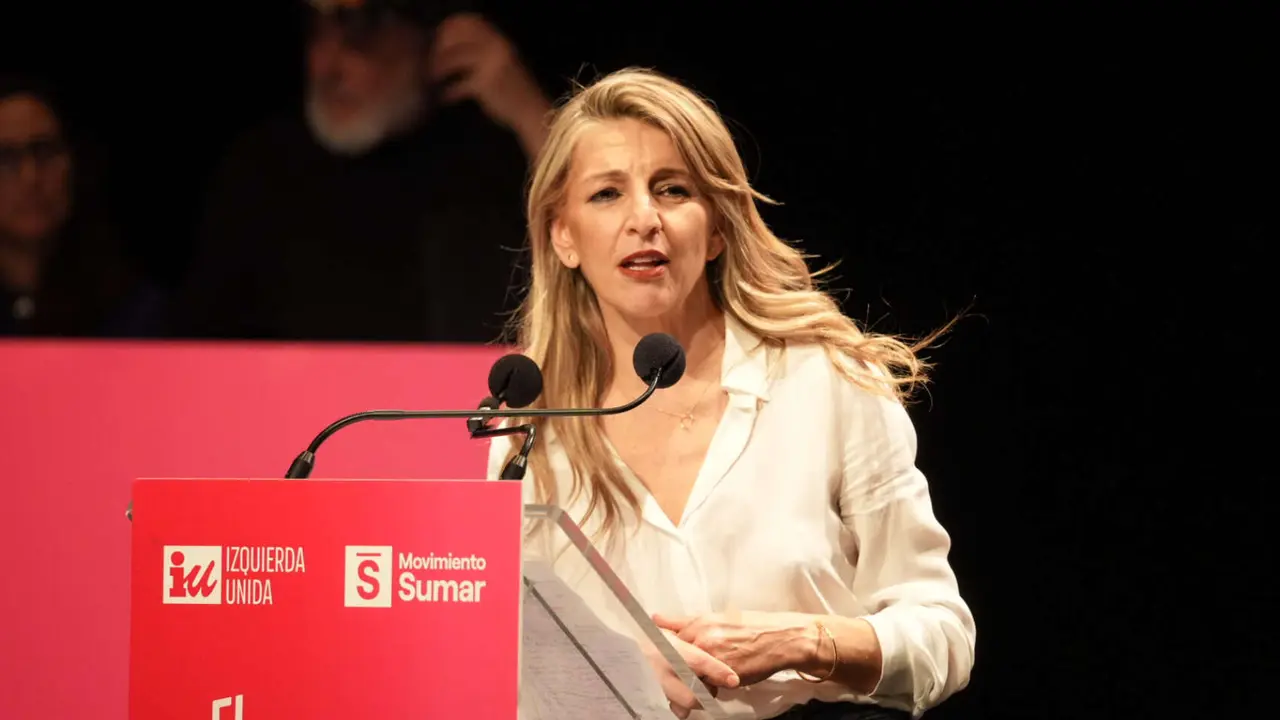 Yolanda D&iacute;az, vicepresidenta segunda del Gobierno y l&iacute;der de Sumar. / RR. SS.