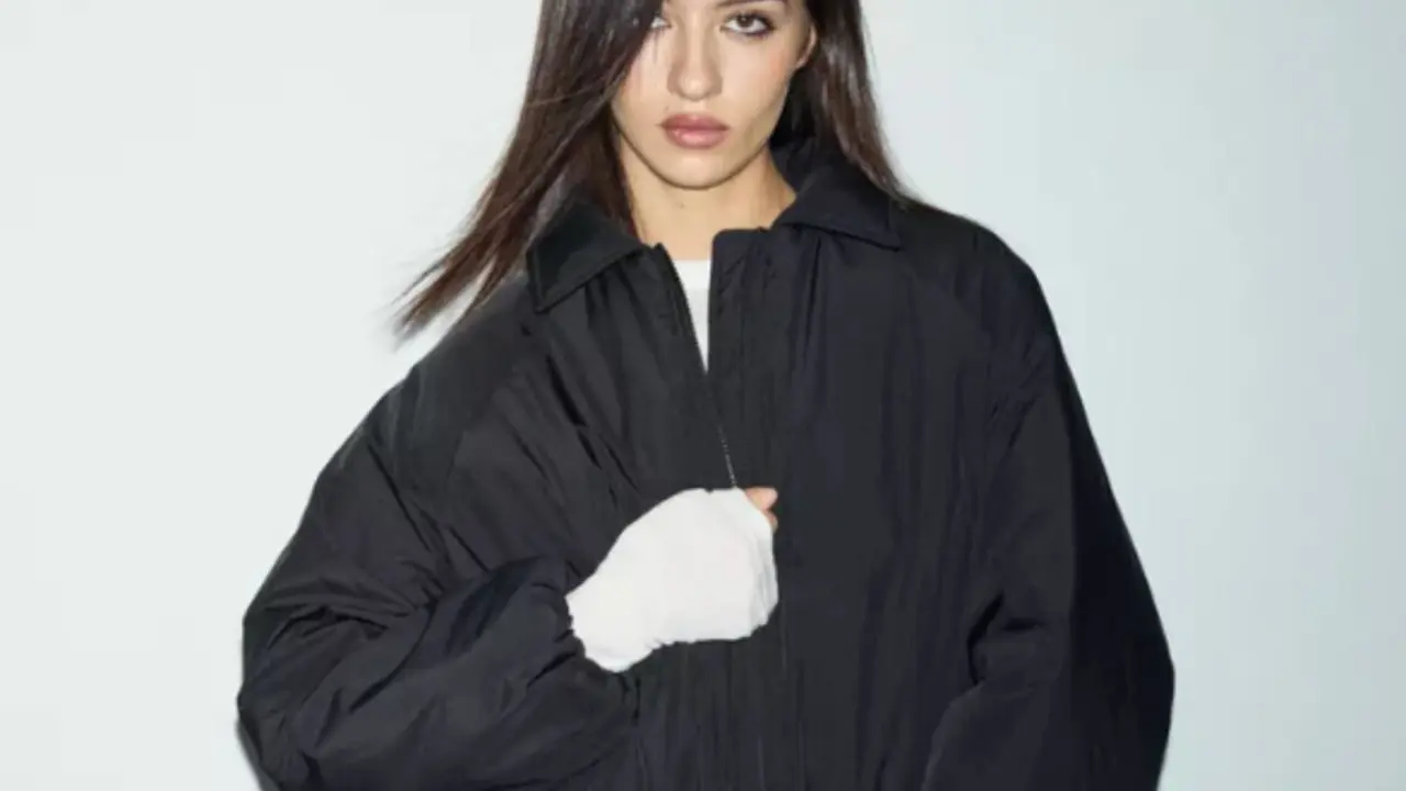 Chaqueta acolchada, Stradivarius.com.
